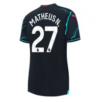 Fotbalové Dres Manchester City Matheus Nunes #27 Dámské Alternativní 2023-24 Krátký Rukáv